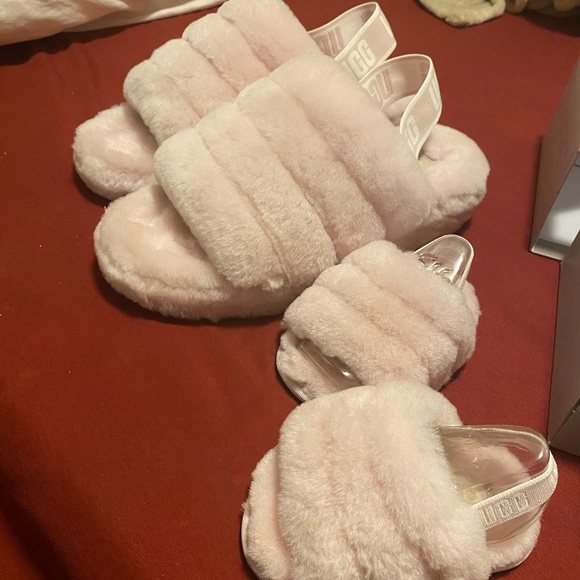 Fluff yeah UGG slippers (mommy and me set) - Picture 1 of 1